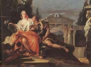 Giovanni Battista Tiepolo Rinaldo and Armida (mk08) painting